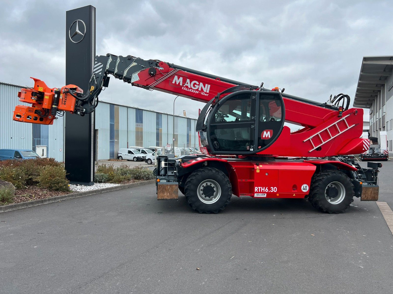 Magni RTH 6.30 SH / Fällkran / Westtech CS750 - Manipulador telescópico: foto 3 Magni RTH 6.30 SH / Fällkran / Westtech CS750 - Manipulador telescópico: foto 3