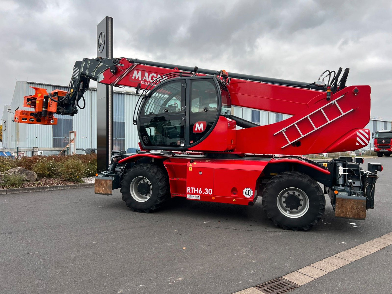 Magni RTH 6.30 SH / Fällkran / Westtech CS750 - Manipulador telescópico: foto 4 Magni RTH 6.30 SH / Fällkran / Westtech CS750 - Manipulador telescópico: foto 4