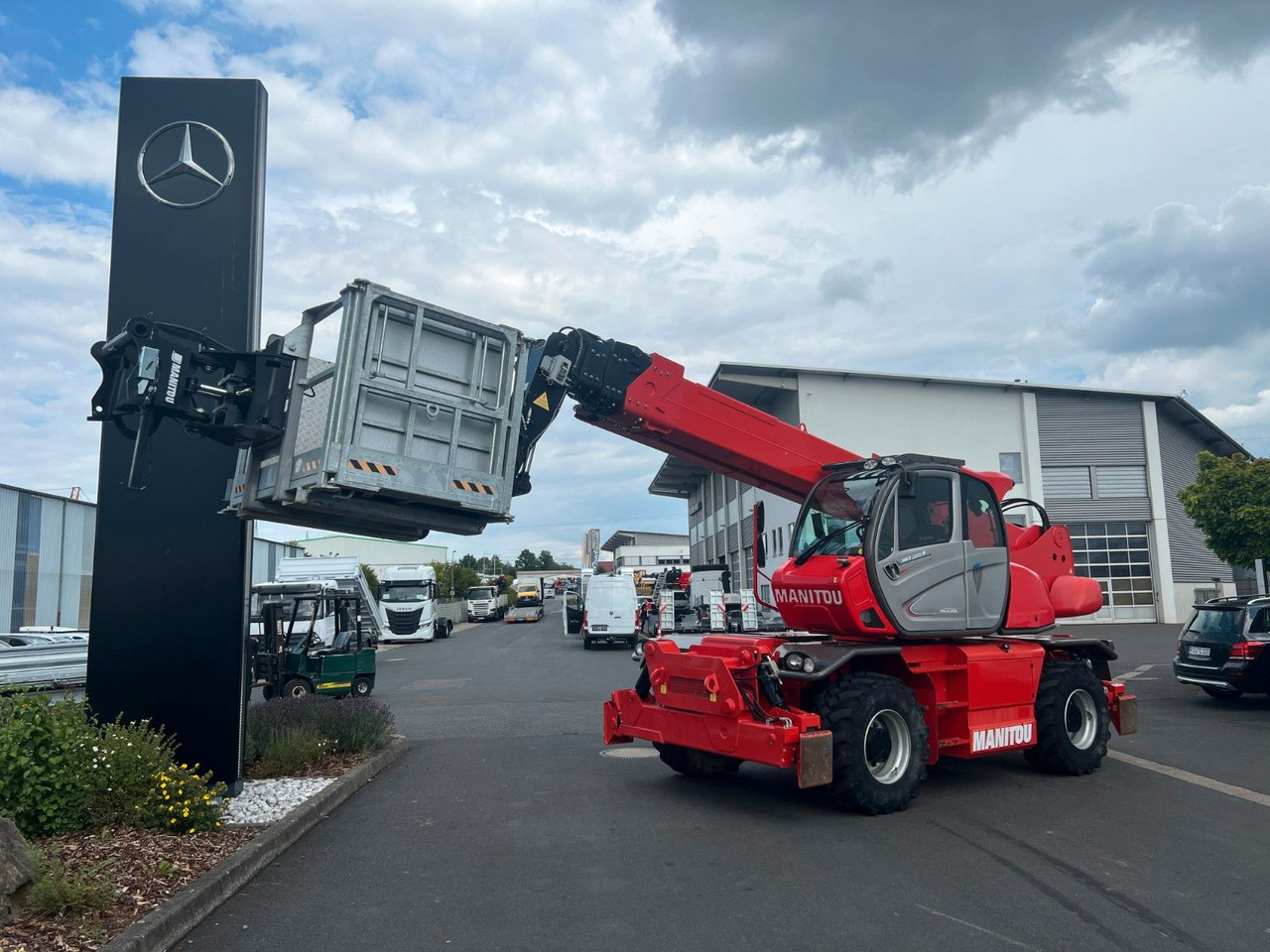 Manitou MRT 2550 + / nur 1.092h! / Gabel / Korb - Manipulador telescópico: foto 1 Manitou MRT 2550 + / nur 1.092h! / Gabel / Korb - Manipulador telescópico: foto 1