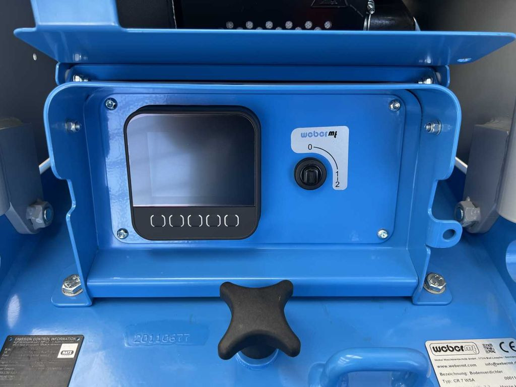 Maquinaria de construcción nuevo Weber CR 7 WSA Hatz-Diesel / 484 kg Rüttelplatte: foto 10