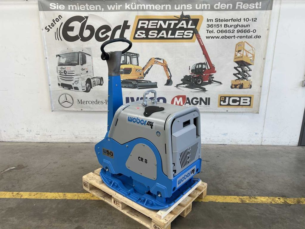 Weber CR 8 WSA Hatz-Diesel / 608 kg Rüttelplatte - Maquinaria de construcción: foto 1 Weber CR 8 WSA Hatz-Diesel / 608 kg Rüttelplatte - Maquinaria de construcción: foto 1