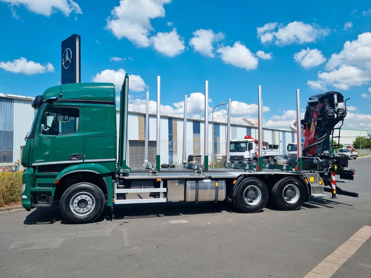Mercedes-Benz Arocs 2651L 6x4 Palfinger-EPSILON Y Crane M12Z91 - Camión forestal, Camión grúa: foto 5 Mercedes-Benz Arocs 2651L 6x4 Palfinger-EPSILON Y Crane M12Z91 - Camión forestal, Camión grúa: foto 5