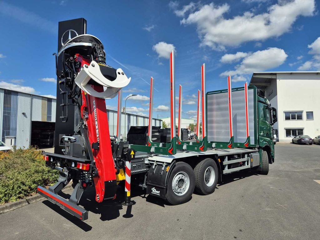 Camión forestal, Camión grúa nuevo Mercedes-Benz Arocs 2751 L 6x2 (6x4) HAD + Kran: Epsilon M12Z: foto 9
