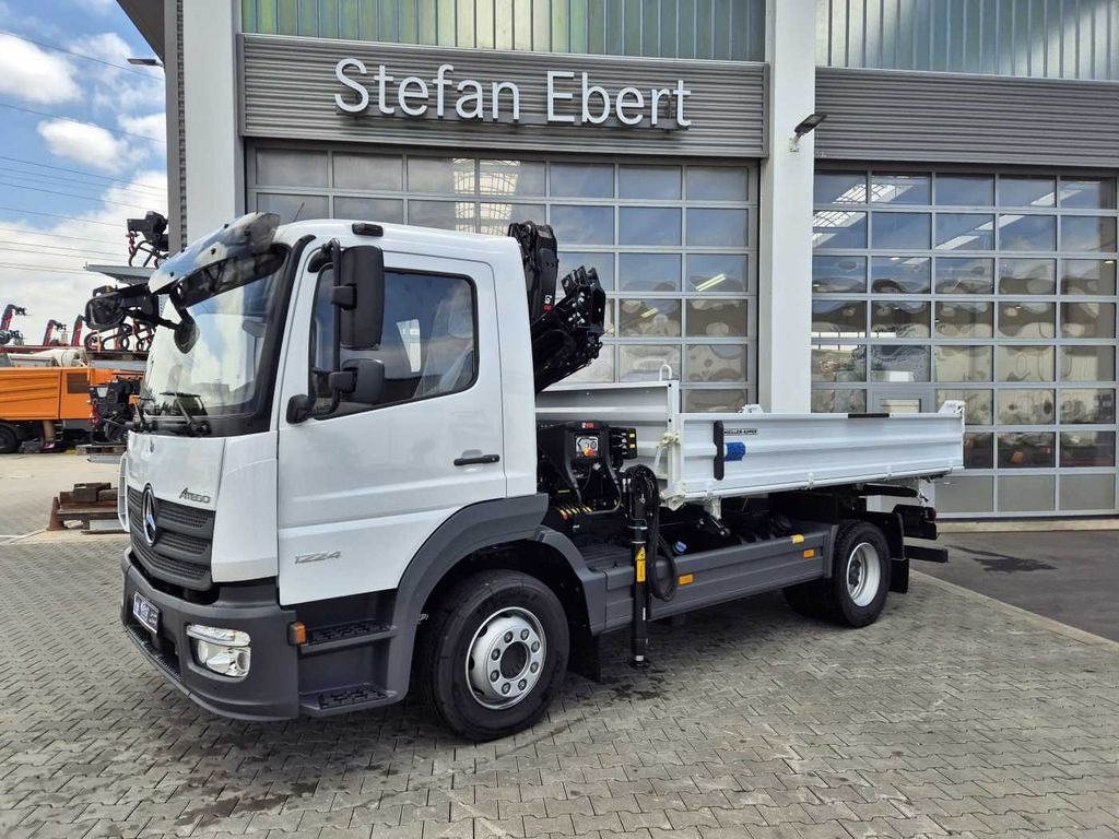Mercedes-Benz Atego 1224 KK Kipper+Kran+Funk+Greifersteuerung - Camión volquete, Camión grúa: foto 2 Mercedes-Benz Atego 1224 KK Kipper+Kran+Funk+Greifersteuerung - Camión volquete, Camión grúa: foto 2