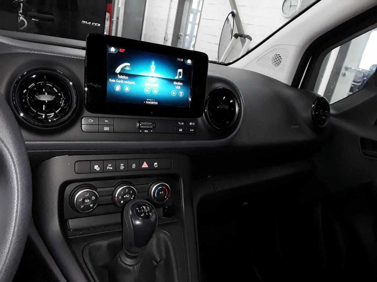 Furgoneta pequeña Mercedes-Benz Citan 110 CDI Extralang/Maxi Kamera MBUX Klima: foto 8