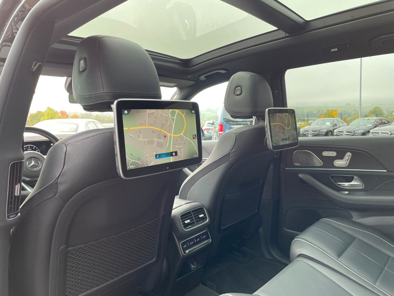 SUV/ Todoterreno Mercedes-Benz GLS 580 4M AMG Pano+AHK+Burm+7Sitz+HUD+Fond+VOLL: foto 12
