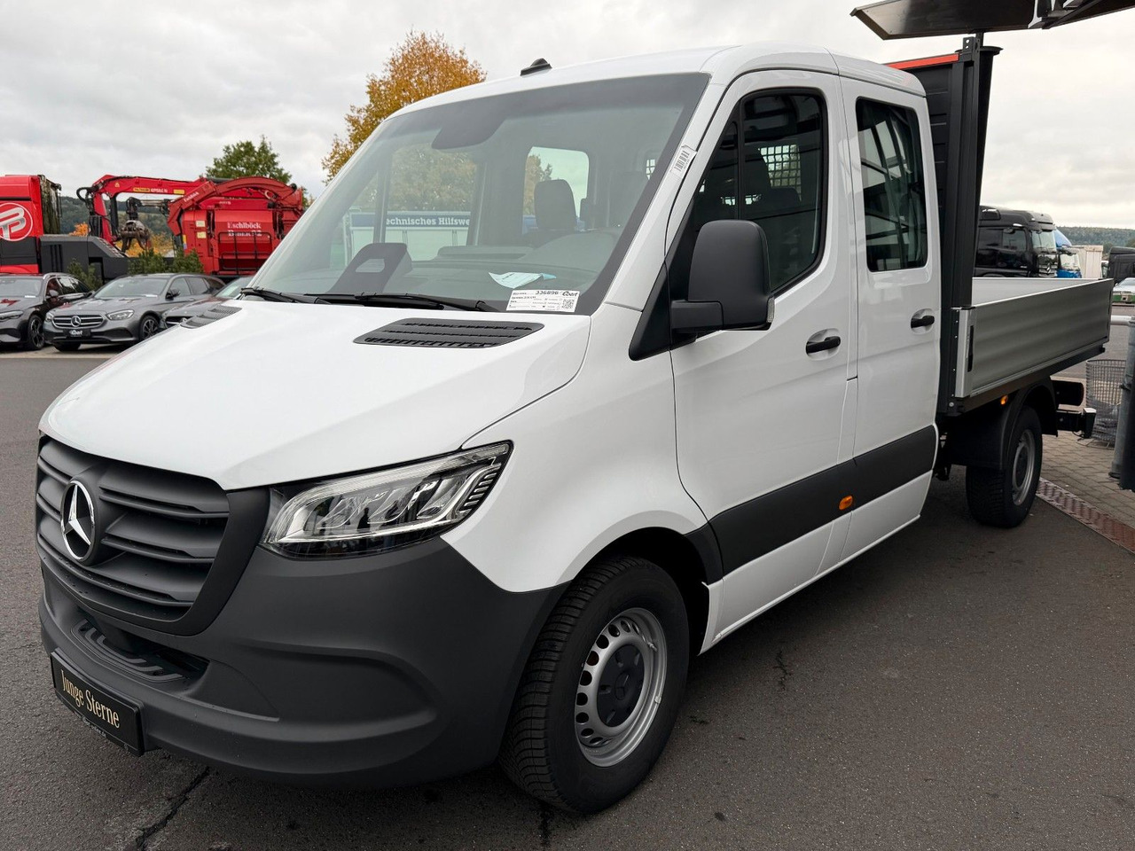 Mercedes-Benz Sprinter 319 CDI 3665 DoKa AHK Klima LED - Furgoneta con lona, Furgoneta combi: foto 3 Mercedes-Benz Sprinter 319 CDI 3665 DoKa AHK Klima LED - Furgoneta con lona, Furgoneta combi: foto 3