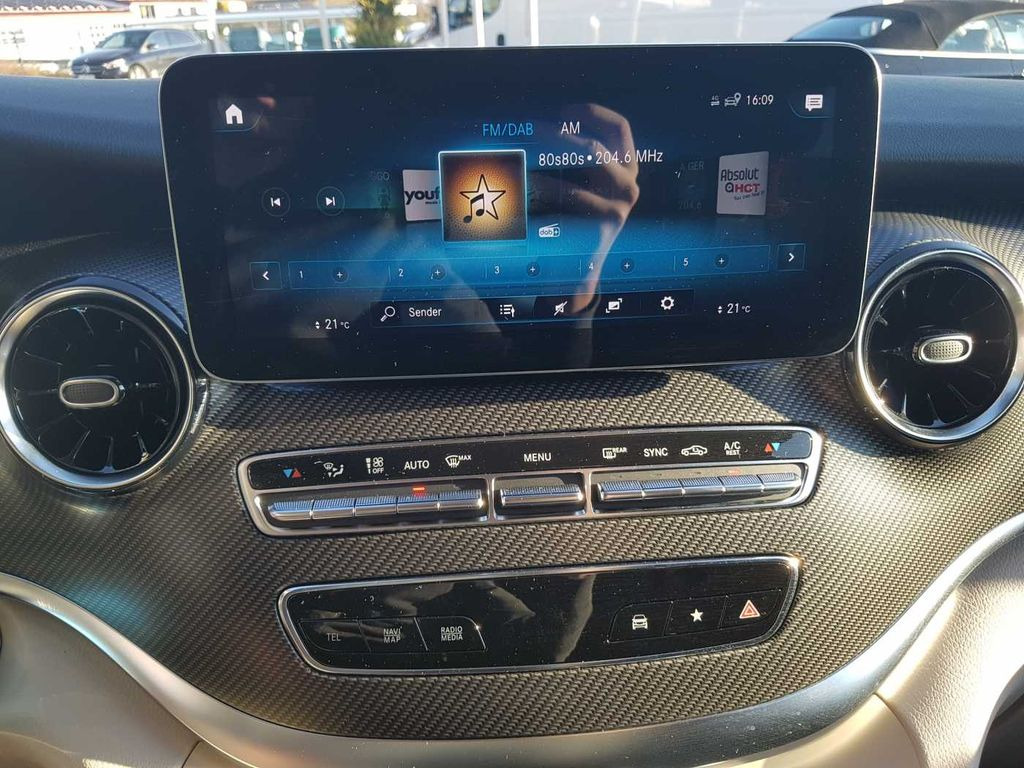 Minibús, Furgoneta de pasajeros Mercedes-Benz V 300 d Marco Polo AMG Markise AHK2,5 360° MBUX: foto 12