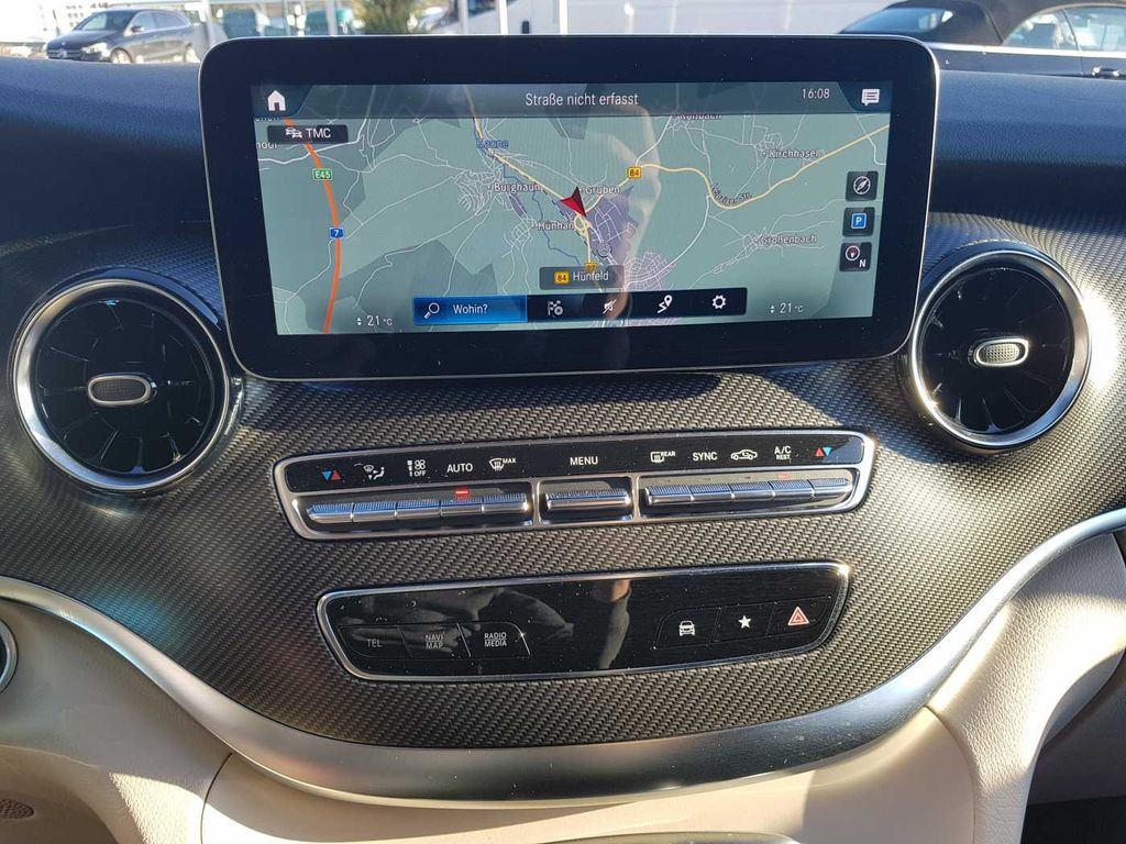 Minibús, Furgoneta de pasajeros Mercedes-Benz V 300 d Marco Polo AMG Markise AHK2,5 360° MBUX: foto 11