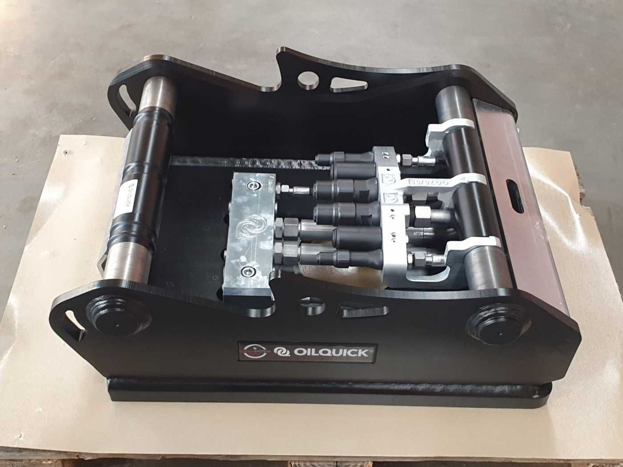 OilQuick OQ70/55 Adapterplatte für Westtech NEU - Acoplamiento rápido: foto 1 OilQuick OQ70/55 Adapterplatte für Westtech NEU - Acoplamiento rápido: foto 1