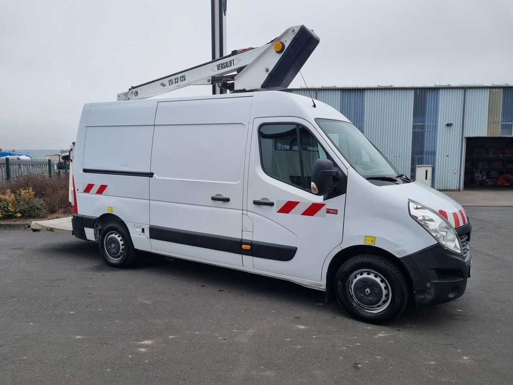 Camión con plataforma elevadora, Furgoneta Renault Master 2.3 dCi / VERSALIFT ETL-32, 12,5m: foto 11