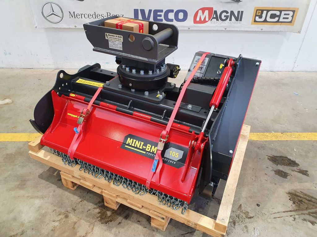 Seppi M. MINI-BMS 105 / Forstmulcher / Drehmotor - Trituradora forestal: foto 2 Seppi M. MINI-BMS 105 / Forstmulcher / Drehmotor - Trituradora forestal: foto 2