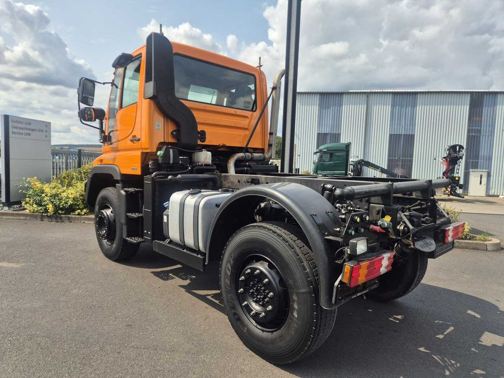 Camión chasis Unimog U 400 4x4 Fahrgestell Vario Pilot Zapfwelle LOF: foto 7