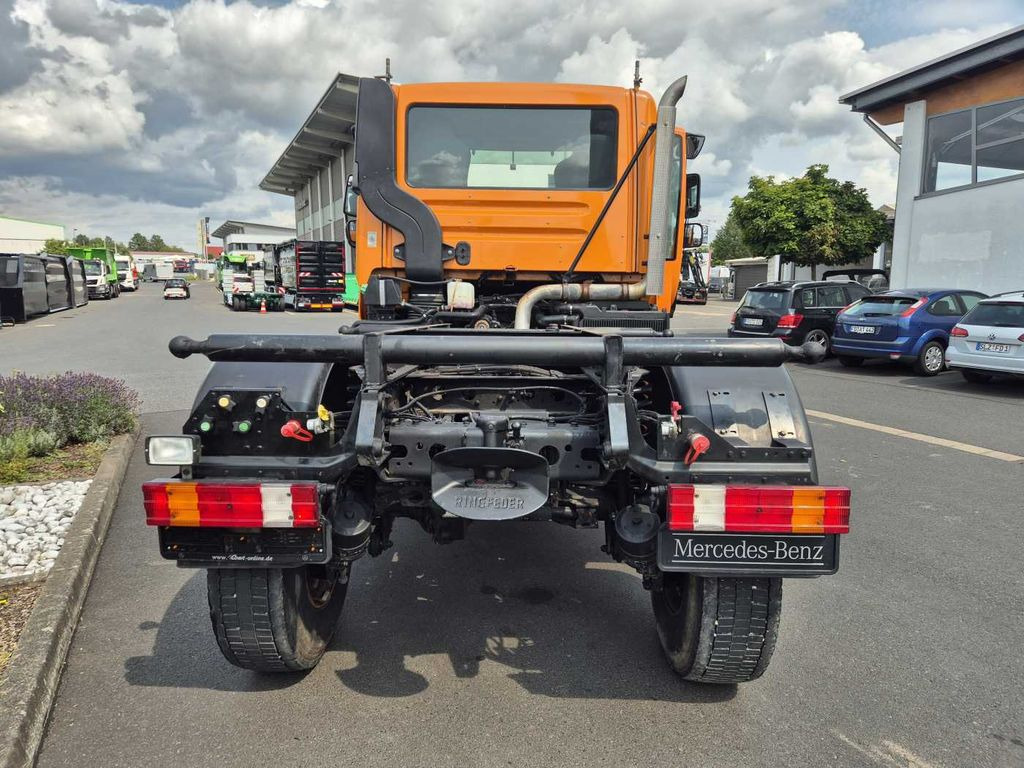 Camión chasis Unimog U 400 4x4 Fahrgestell Vario Pilot Zapfwelle LOF: foto 8