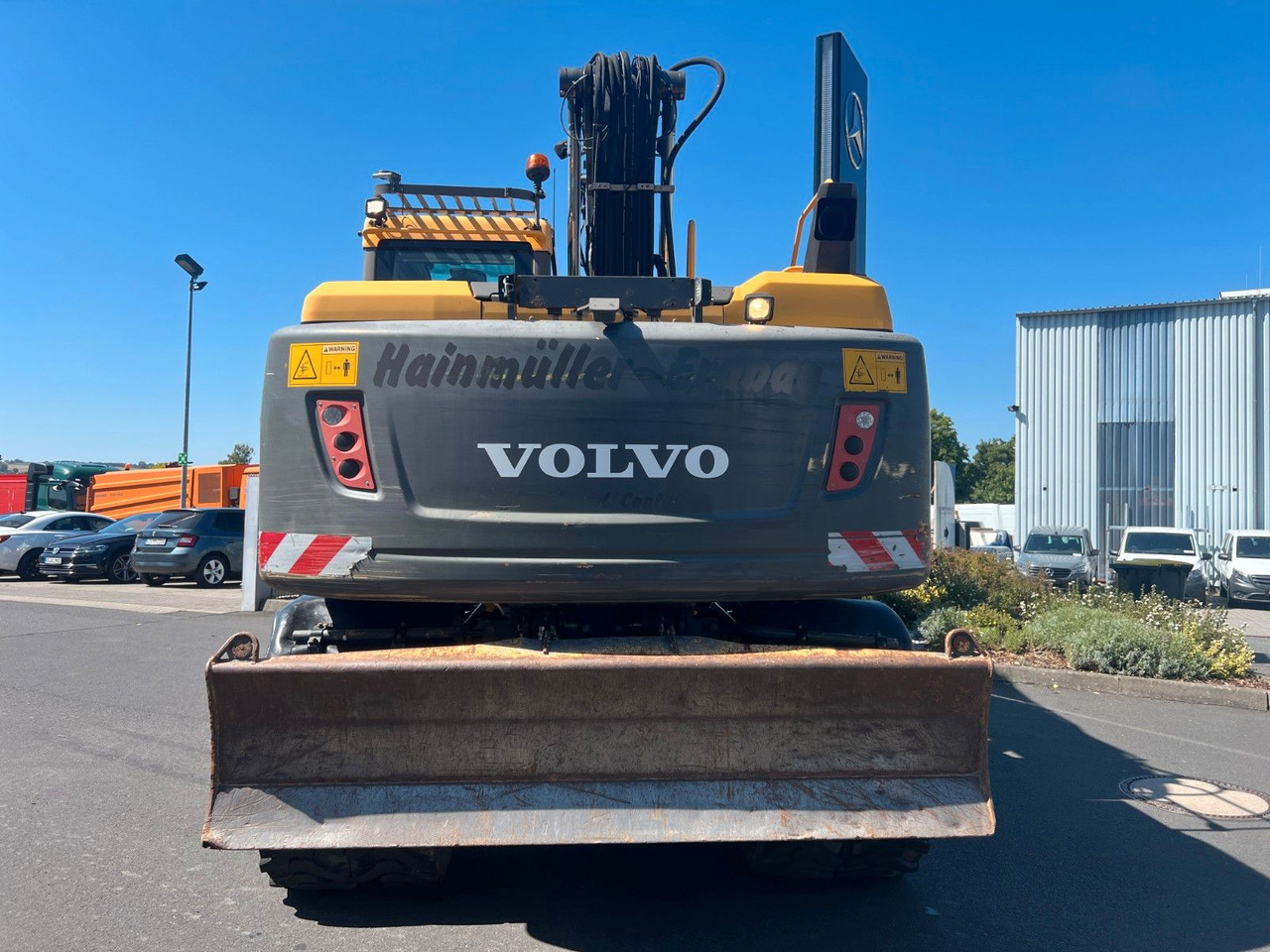 Volvo EW160D / 2014 / 1xTieflöffel / Forstschutzgitter - Excavadora de ruedas: foto 5 Volvo EW160D / 2014 / 1xTieflöffel / Forstschutzgitter - Excavadora de ruedas: foto 5