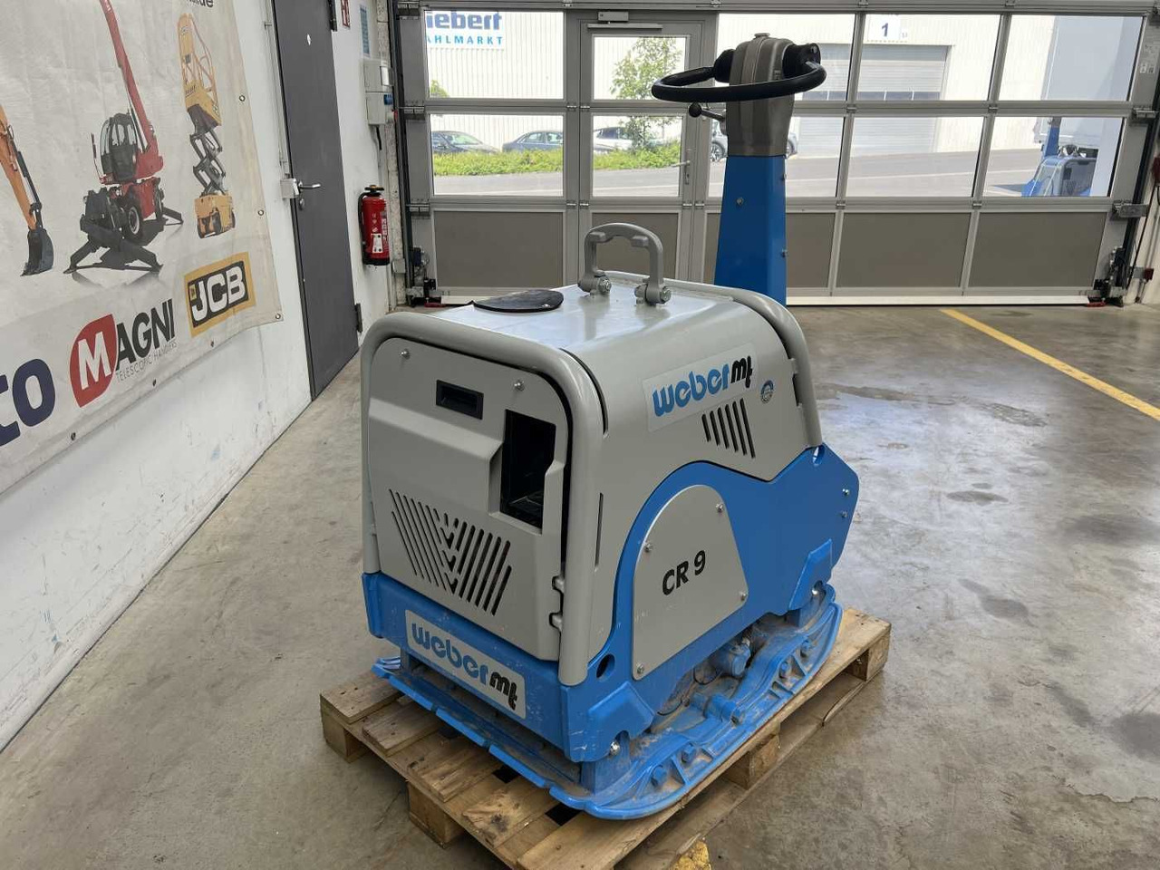 Plancha reversible Weber CR 9 MDM Hatz-Diesel / 740kg / DEMO / 2022: foto 8