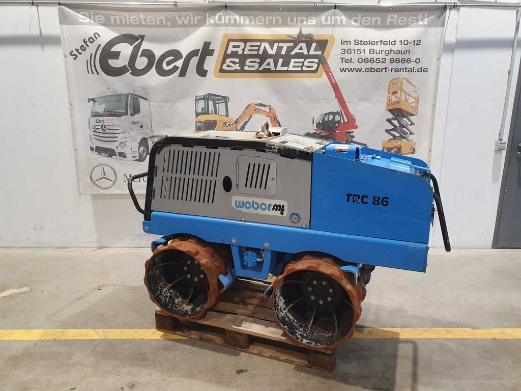 Weber TRC 86 Grabenwalze / 2020 / Funk / nur 109h - Mini compactadora: foto 1 Weber TRC 86 Grabenwalze / 2020 / Funk / nur 109h - Mini compactadora: foto 1
