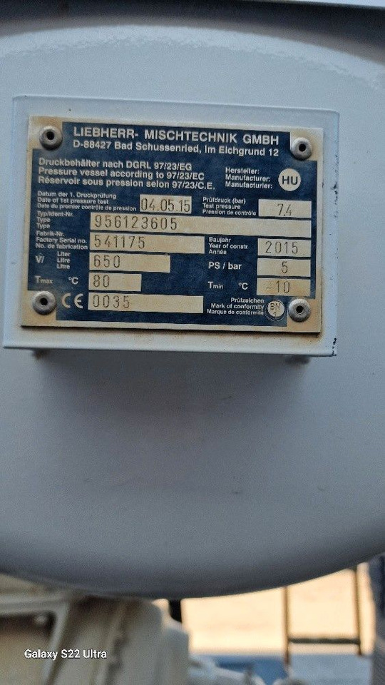 Camión hormigonera Volvo FMX   410: foto 8