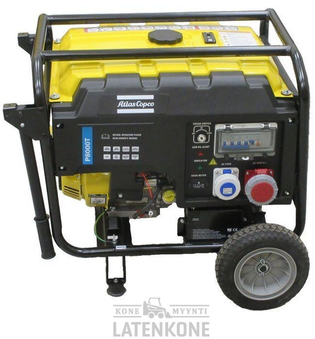 Atlas Copco P8000T AVR Generaattori - Generador industriale: foto 2 Atlas Copco P8000T AVR Generaattori - Generador industriale: foto 2