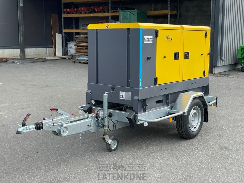 Atlas Copco QAS 30 50 Hz Generaattori StageV vetovarustuksella - Generador industriale: foto 5 Atlas Copco QAS 30 50 Hz Generaattori StageV vetovarustuksella - Generador industriale: foto 5