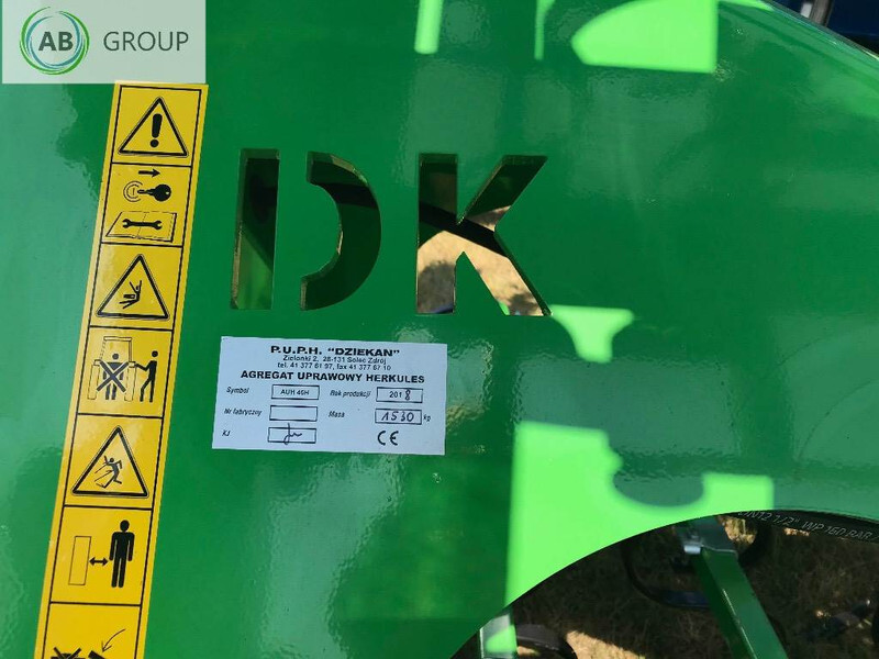 Dziekan agregat uprawowy Hercules AUH46H, 4,6m - Equipo para trabajo del suelo: foto 2 Dziekan agregat uprawowy Hercules AUH46H, 4,6m - Equipo para trabajo del suelo: foto 2