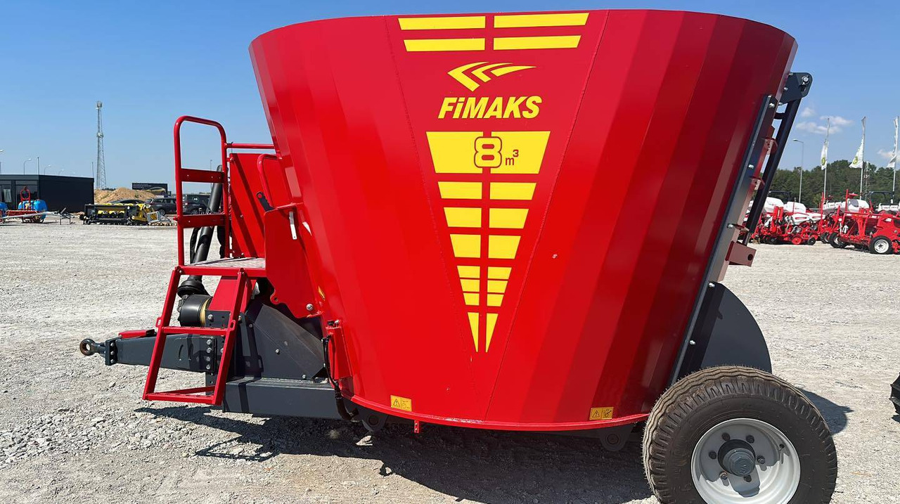 Fimaks vertical feeder mixer FMV8L, 8 m3 - on stock - Desensiladora: foto 1 Fimaks vertical feeder mixer FMV8L, 8 m3 - on stock - Desensiladora: foto 1