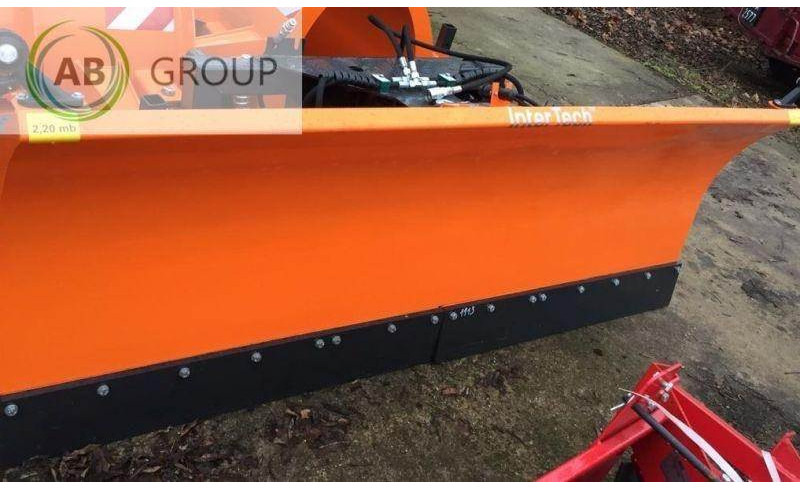 Inter-Tech pług hydrauliczny PSSH-04, OP06, 2,2m - Cuchilla quitanieves para Maquinaria agrícola: foto 1 Inter-Tech pług hydrauliczny PSSH-04, OP06, 2,2m - Cuchilla quitanieves para Maquinaria agrícola: foto 1