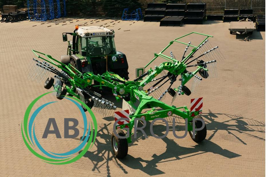 Inter-Tech rotary rake ZKD 800, GZD01 - Henificadora: foto 2 Inter-Tech rotary rake ZKD 800, GZD01 - Henificadora: foto 2