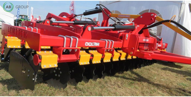 Lemtech brona talerzowa hydrauliczna z wózkiem transportow - Rastras: foto 1 Lemtech brona talerzowa hydrauliczna z wózkiem transportow - Rastras: foto 1