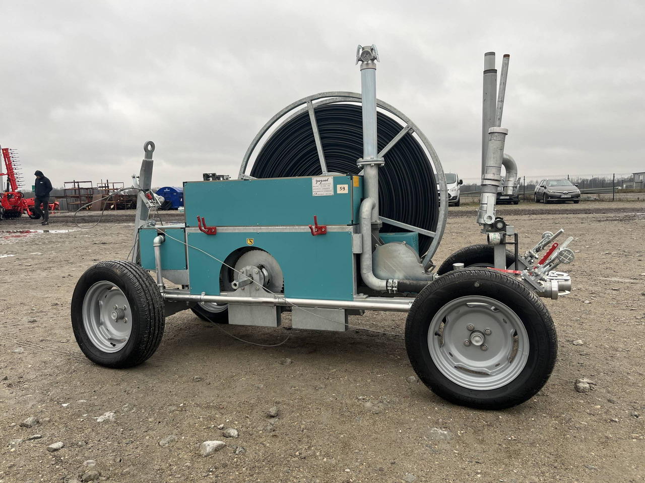 Yuzuak Irriforce ECO TD 3000-400 reel rain gun – exhibition piece - Sistema de riego: foto 1 Yuzuak Irriforce ECO TD 3000-400 reel rain gun – exhibition piece - Sistema de riego: foto 1