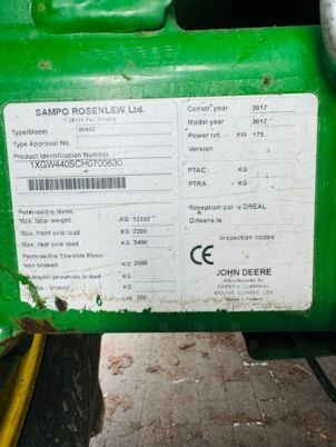 John Deere W440 - Cosechadora de granos: foto 3 John Deere W440 - Cosechadora de granos: foto 3