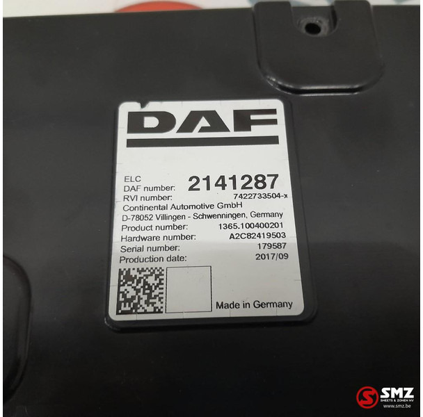 DAF Occ ECU ELC regeleenheid DAF - Unidad de control para Camión: foto 5 DAF Occ ECU ELC regeleenheid DAF - Unidad de control para Camión: foto 5