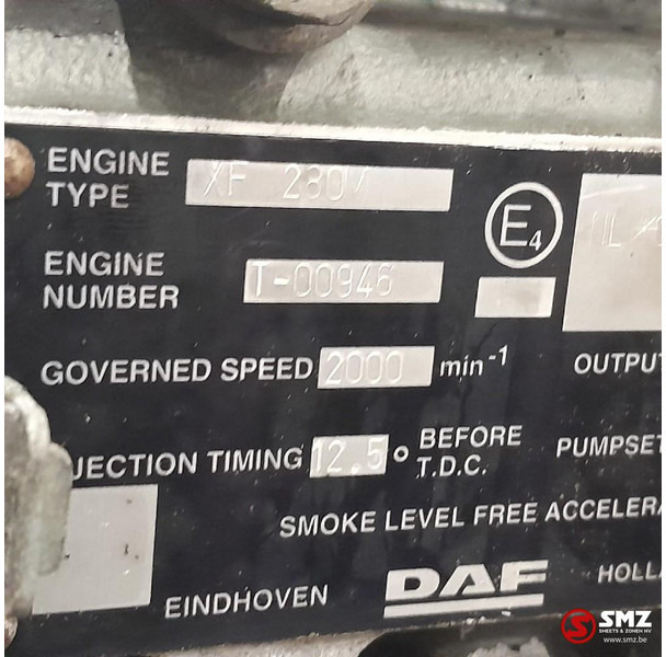 DAF Occ motor DAF XF EURO 2 - Motor para Camión: foto 5 DAF Occ motor DAF XF EURO 2 - Motor para Camión: foto 5