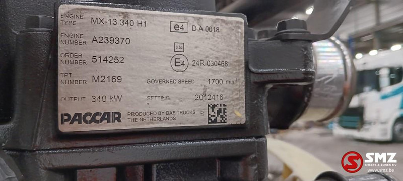 DAF Occ motor MX13 340H1 - 340KW DAF - Motor para Camión: foto 5 DAF Occ motor MX13 340H1 - 340KW DAF - Motor para Camión: foto 5