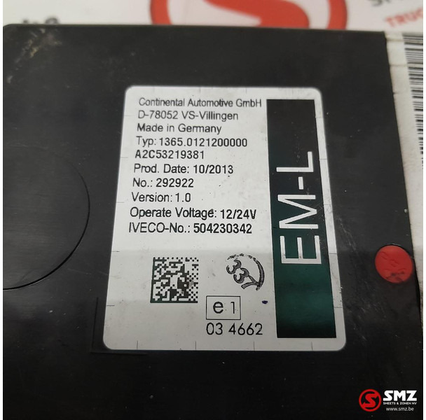 Iveco Occ ECU EM-L regeleenheid Iveco - Unidad de control para Camión: foto 5 Iveco Occ ECU EM-L regeleenheid Iveco - Unidad de control para Camión: foto 5