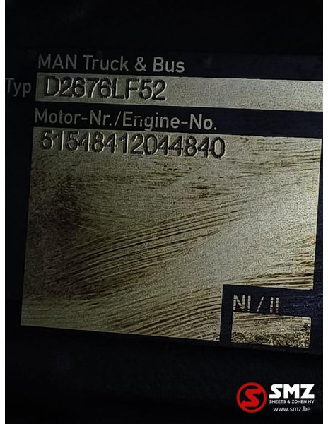 MAN Occ motor D2676LF52 MAN - Motor para Camión: foto 5 MAN Occ motor D2676LF52 MAN - Motor para Camión: foto 5