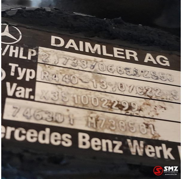 Mercedes-Benz Occ differentiëel i = 2,733 R440-13,0/C22,5 Merced - Diferencial para Camión: foto 5 Mercedes-Benz Occ differentiëel i = 2,733 R440-13,0/C22,5 Merced - Diferencial para Camión: foto 5