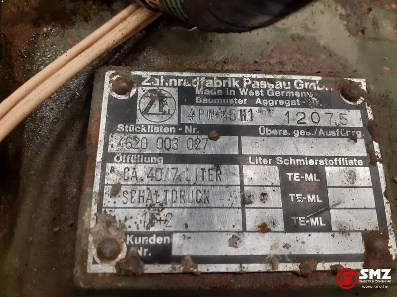 Zettelmeyer Occ Versnellingsbak Zettelmeyer 4PW45 H1 - Caja de cambios para Camión: foto 5 Zettelmeyer Occ Versnellingsbak Zettelmeyer 4PW45 H1 - Caja de cambios para Camión: foto 5