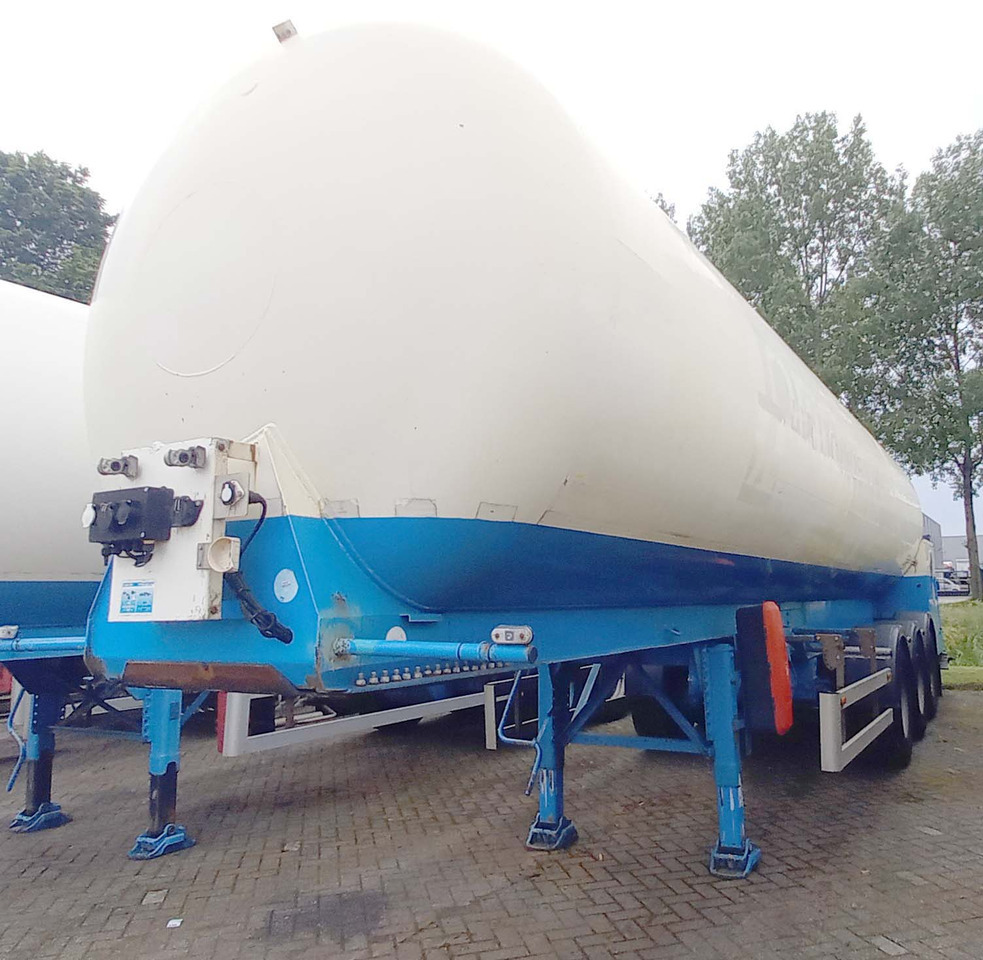 AGA Cryo Gas tank semi-trailer cryogenic used for nitrogen, argon, oxygen, LIN, LOX, LAR. - Semirremolque cisterna: foto 2 AGA Cryo Gas tank semi-trailer cryogenic used for nitrogen, argon, oxygen, LIN, LOX, LAR. - Semirremolque cisterna: foto 2