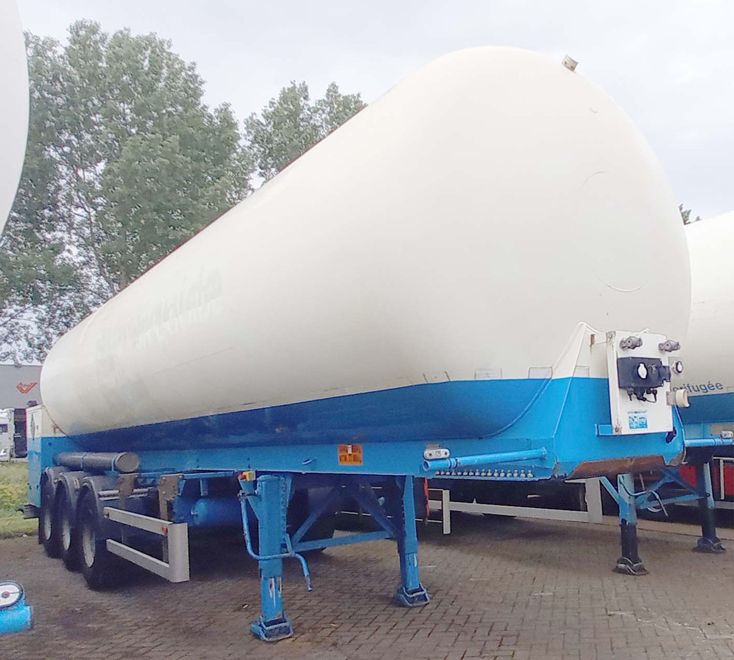 AGA Cryo Gas tank semi-trailer cryogenic used for nitrogen, argon, oxygen, LIN, LOX, LAR. - Semirremolque cisterna: foto 1 AGA Cryo Gas tank semi-trailer cryogenic used for nitrogen, argon, oxygen, LIN, LOX, LAR. - Semirremolque cisterna: foto 1