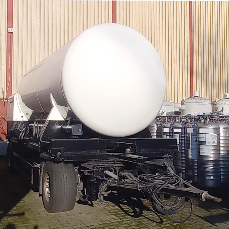 GOFA Gas tank trailer cryogenic used for oxygen, nitrogen, argon, gas. - Semirremolque cisterna: foto 1 GOFA Gas tank trailer cryogenic used for oxygen, nitrogen, argon, gas. - Semirremolque cisterna: foto 1