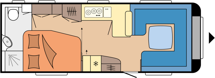 Hobby PRESTIGE 660 WFC - Caravana: foto 1 Hobby PRESTIGE 660 WFC - Caravana: foto 1