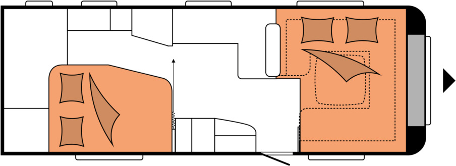 Hobby PRESTIGE 660 WFC - Caravana: foto 2 Hobby PRESTIGE 660 WFC - Caravana: foto 2