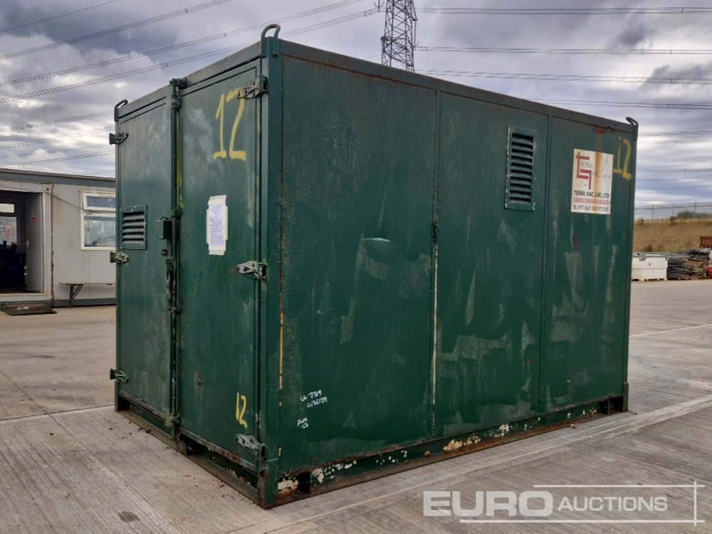 12' x 8' Sound Proof Container (Cannot Be Reconsigned) - Contenedor marítimo: foto 1 12' x 8' Sound Proof Container (Cannot Be Reconsigned) - Contenedor marítimo: foto 1