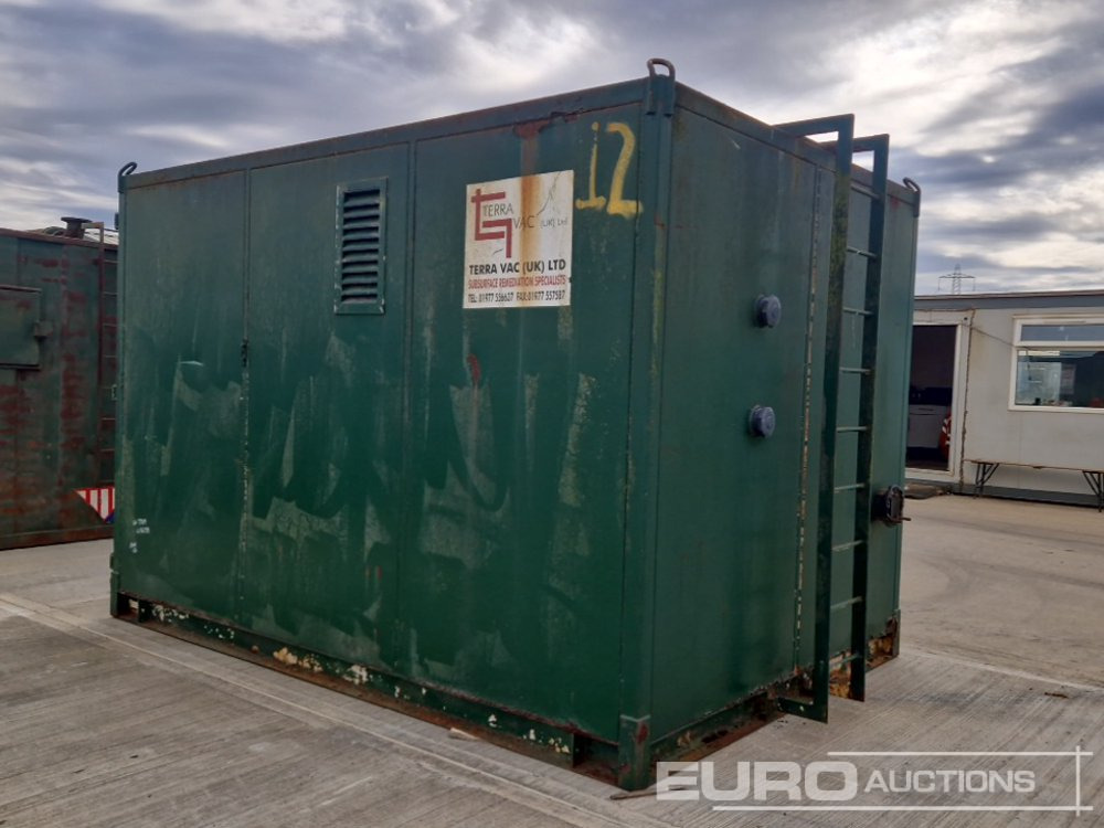 12' x 8' Sound Proof Container (Cannot Be Reconsigned) - Contenedor marítimo: foto 3 12' x 8' Sound Proof Container (Cannot Be Reconsigned) - Contenedor marítimo: foto 3