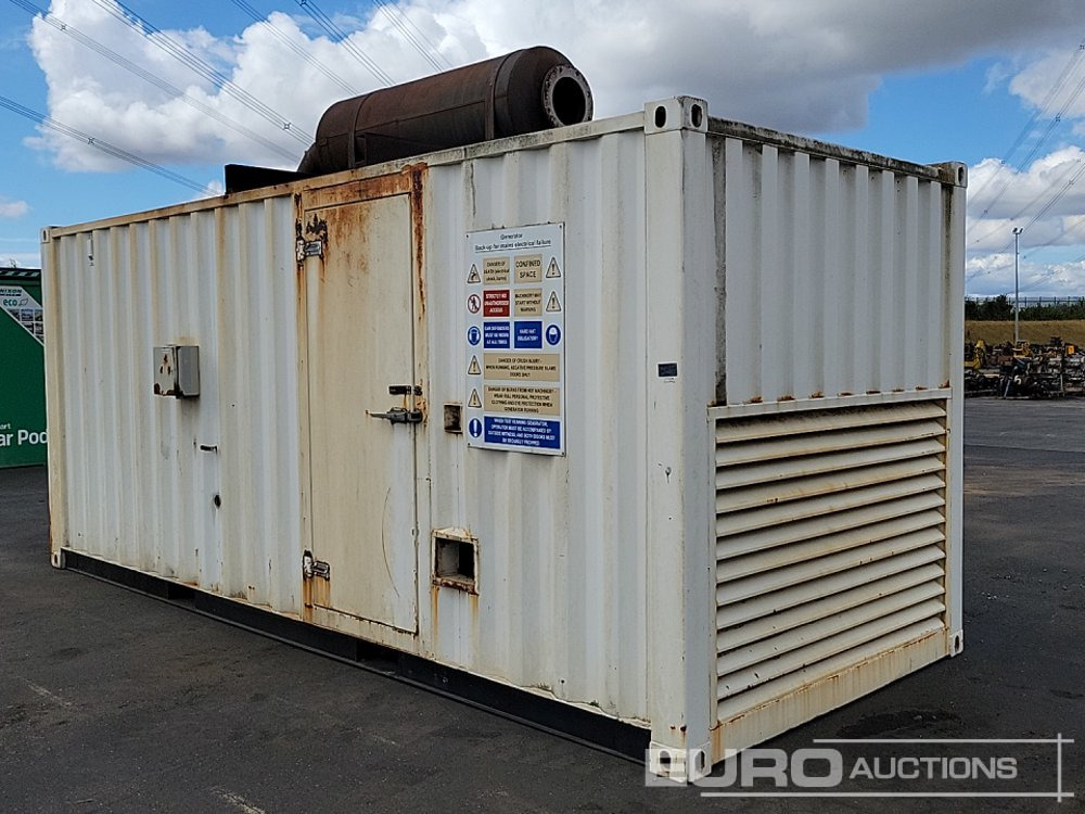 20" Containerized 850kVA Generator, Perkins V12 Engine - Generador industriale: foto 1 20" Containerized 850kVA Generator, Perkins V12 Engine - Generador industriale: foto 1