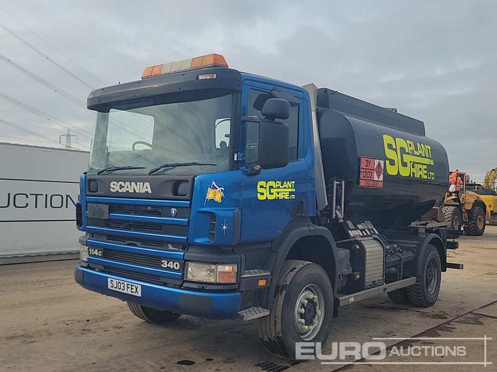 2003 Scania 114C-340 - Camión cisterna: foto 1 2003 Scania 114C-340 - Camión cisterna: foto 1