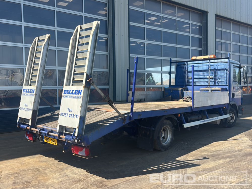 2006 MAN 4x2 Beavertail Plant Lorry, Winch, Ramps, Automatic Gearbox (Electrical Fault) - Camión portavehículos: foto 4 2006 MAN 4x2 Beavertail Plant Lorry, Winch, Ramps, Automatic Gearbox (Electrical Fault) - Camión portavehículos: foto 4