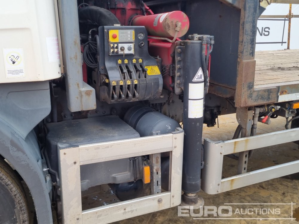 Camión caja abierta para transporte de equipos pesados 2009 Scania P310: foto 20 Camión caja abierta para transporte de equipos pesados 2009 Scania P310: foto 20