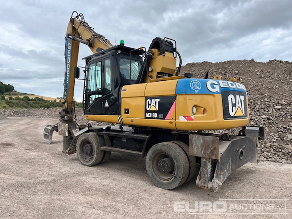 2010 CAT M318D - Excavadora de ruedas: foto 3 2010 CAT M318D - Excavadora de ruedas: foto 3